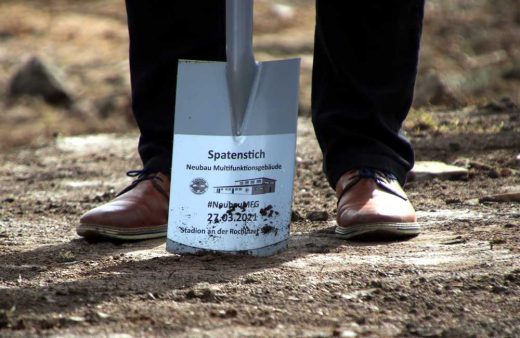 1. Spatenstich für Multifunktionsgebäude
